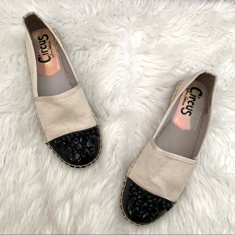Sam Edelman Loretta Beaded Embellished Espadrilles